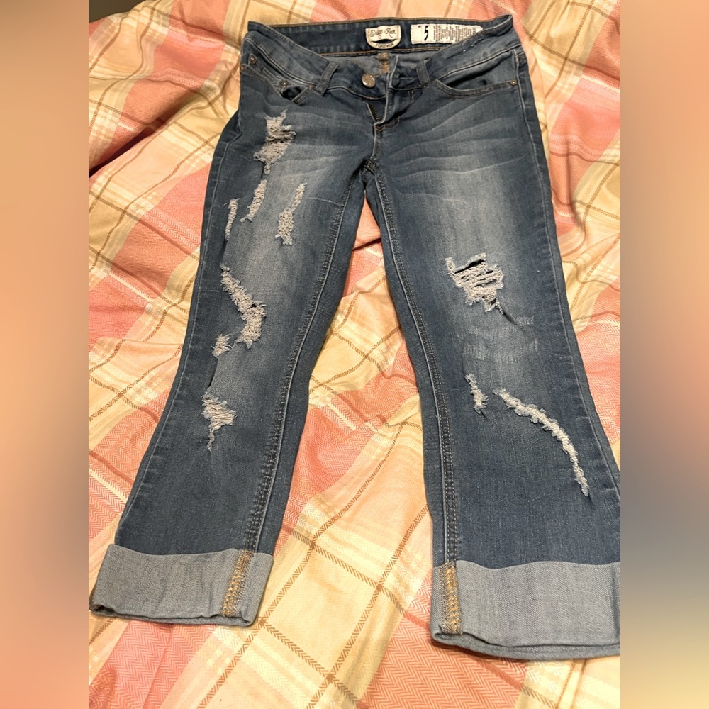 Indigo Rein Capri Jeans size 5